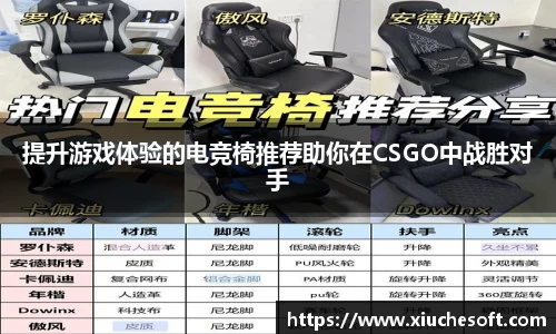 提升游戏体验的电竞椅推荐助你在CSGO中战胜对手